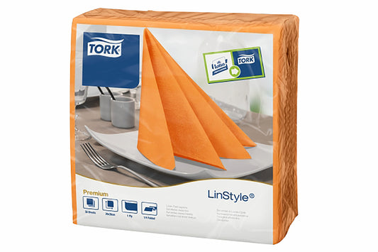 Servietten orange 39x39cm