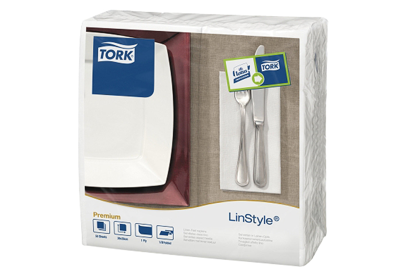 Tork LinStyle Serviette weiss