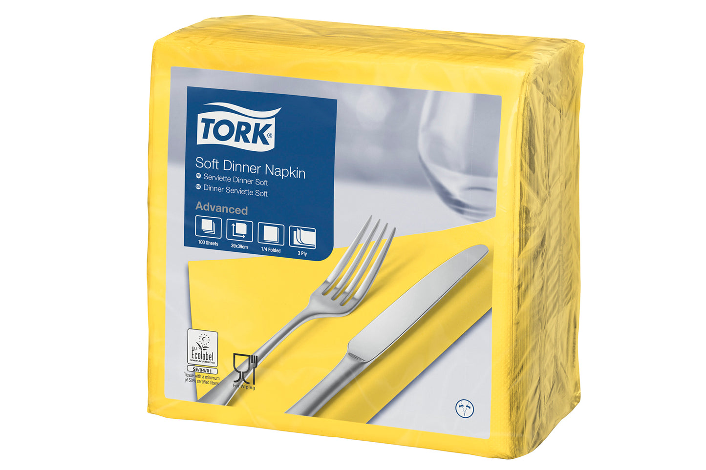 Tork Dinnerservietten gelb