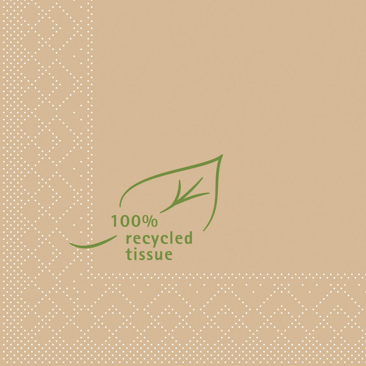Serviette RECYCLED TISSUE