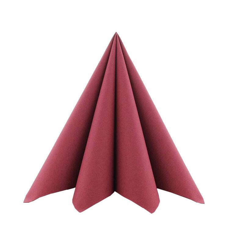 Serviette Basic BORDEAUX