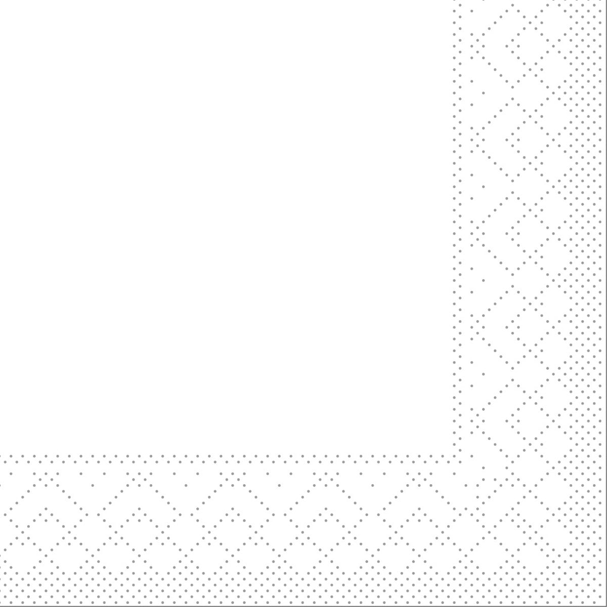 Serviette BASIC WEISS