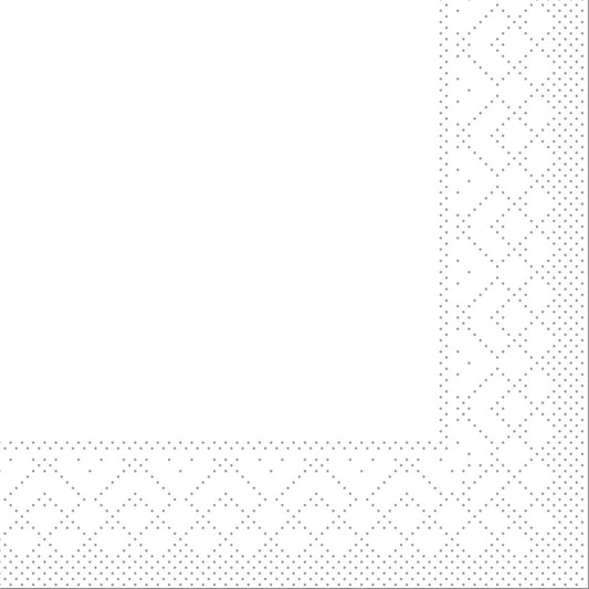 Serviette BASIC WEISS