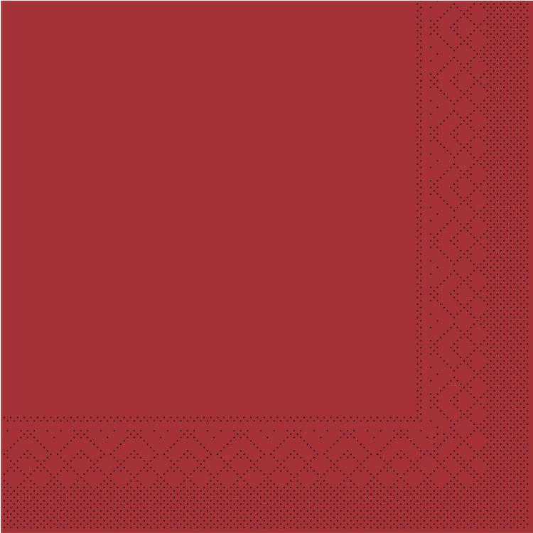 Serviette BASIC BORDEAUX