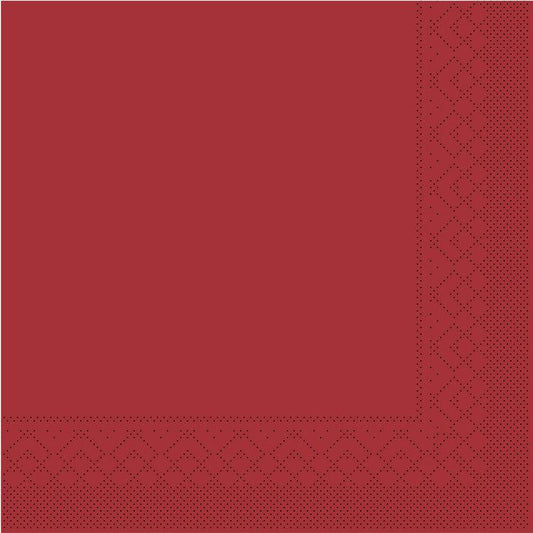 Serviette BASIC BORDEAUX