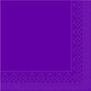 Serviette BASIC  AUBERGINE