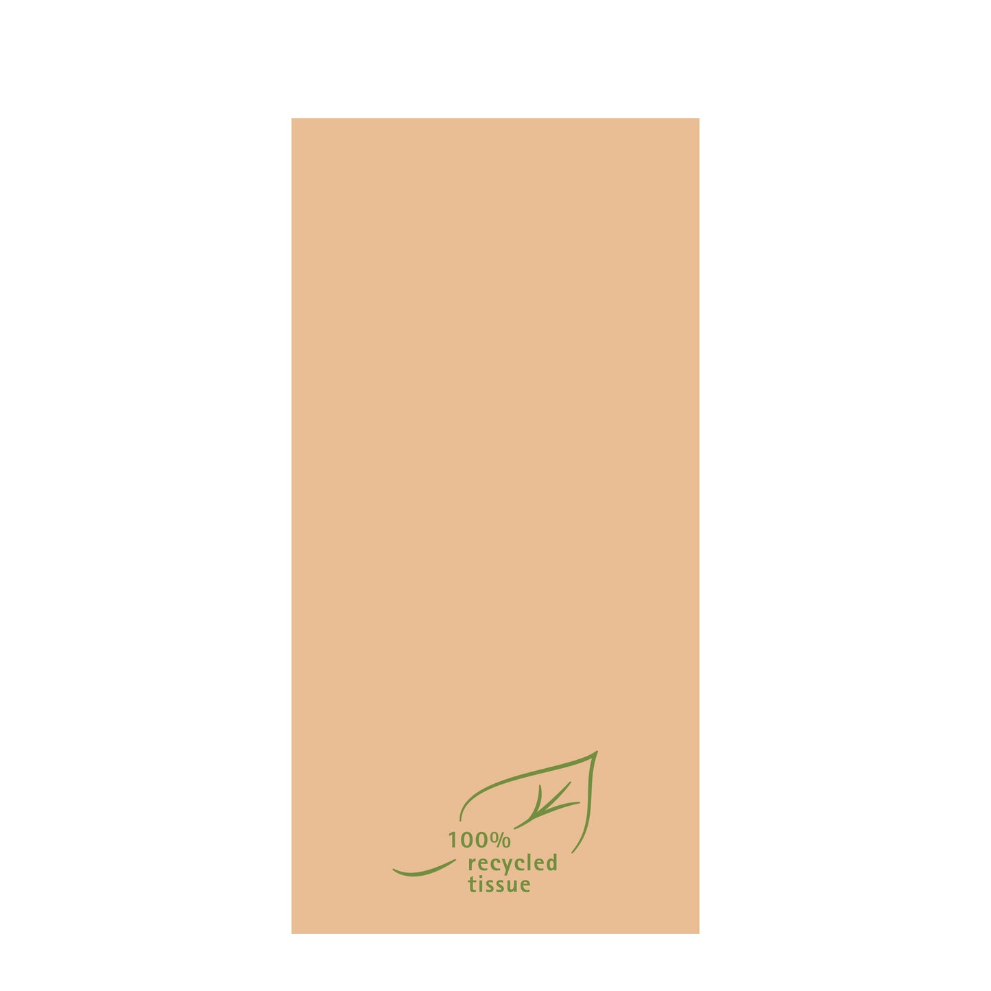 Serviette BRAUN  100% recy