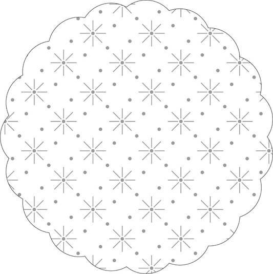 Deckchen BASIC: WHITE Sternep.
