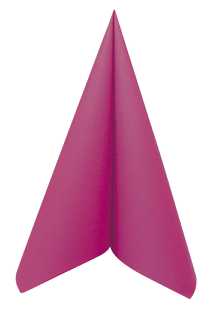Serviette Surlys himbeere
