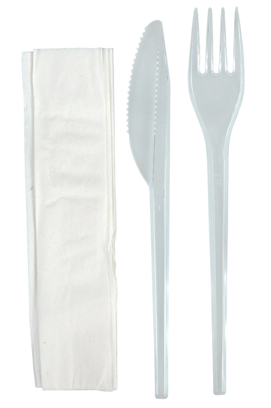 Besteckset Gabel+Messer 18cm