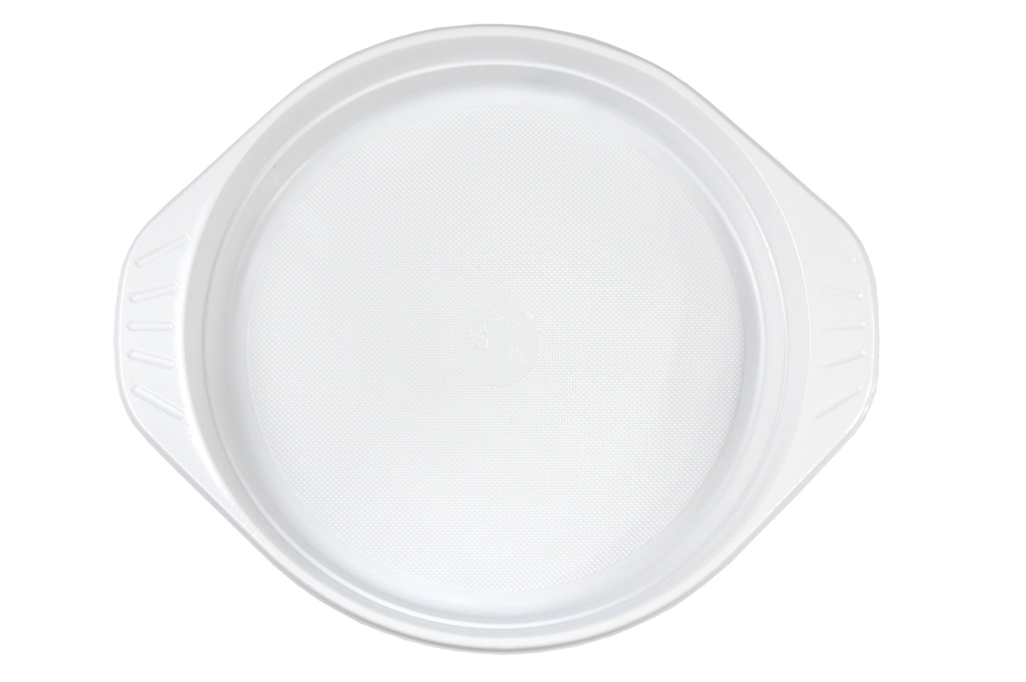 Teller D22 PP ungeteilt weiss