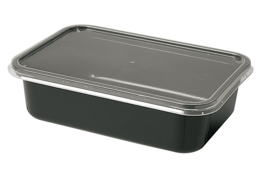 Behälter schwarz PP 750ml