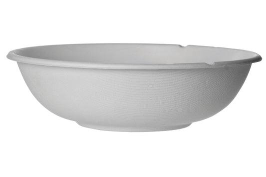 Schale Bagasse 940 ml weiss