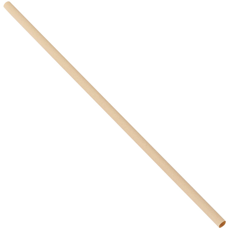 Trinkhalm Bambusfaser Beutel à 250 Stk, Natur L 21cm, D 6mm, kompostierbar