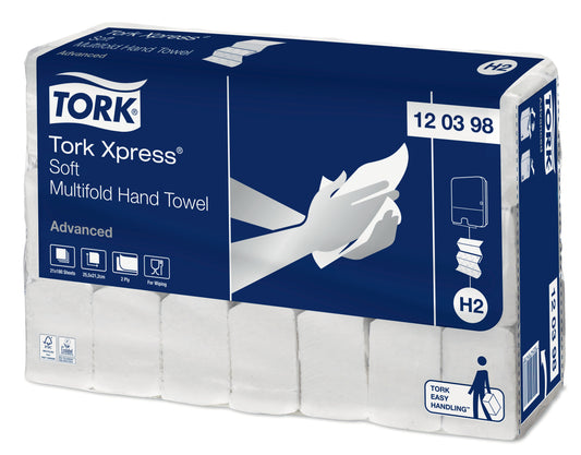 Papierhandtücher Tork Advan.H2