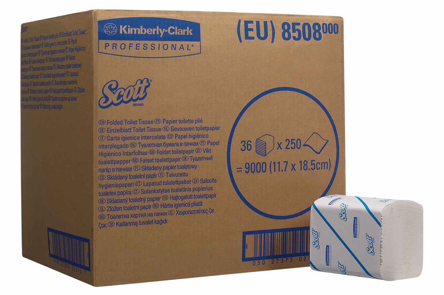 SCOTT Toilettenpapier weiss