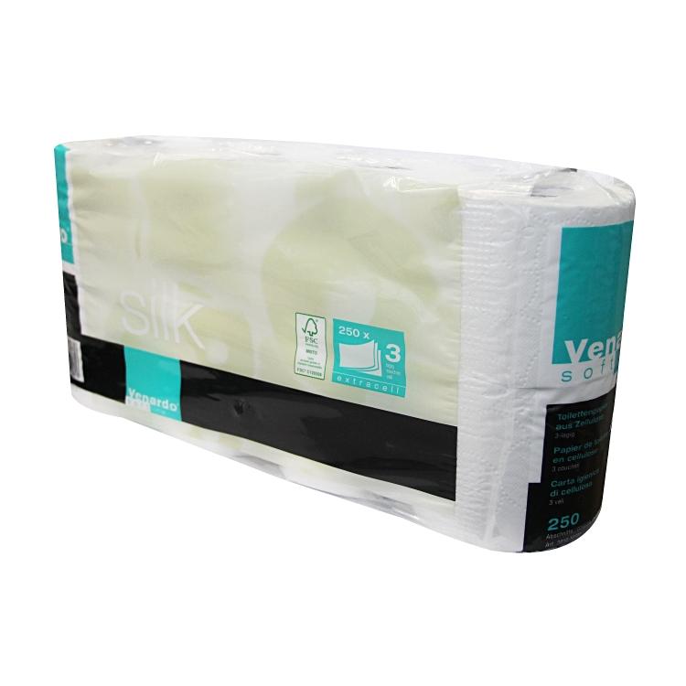 Toilettenpapier Venardo Silk, 56 Rollen
