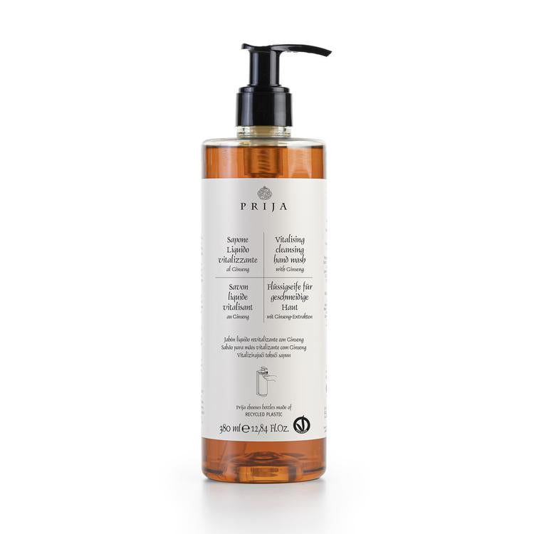 PRIJA Flüssigseife 380 ml mit verriegelter Pumpe, Karton à 18 Stück