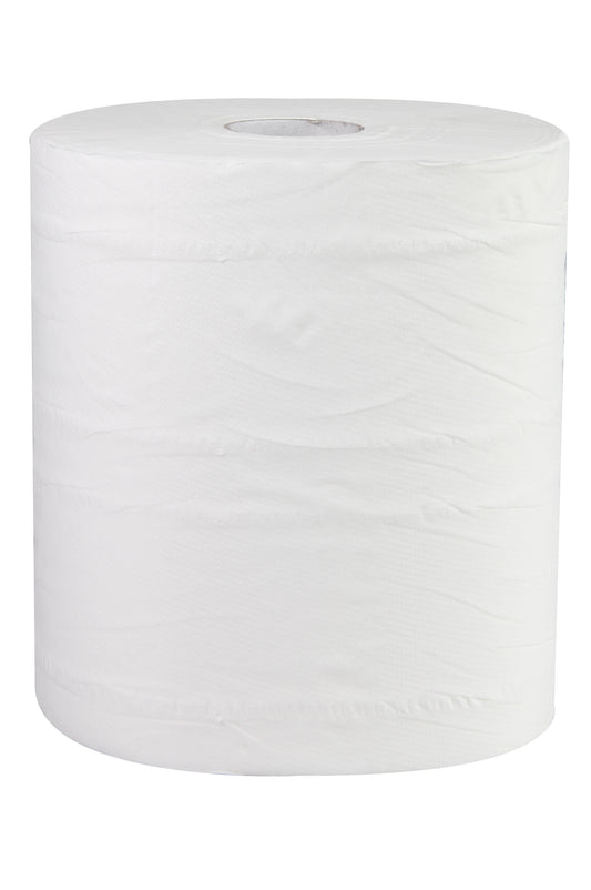 Putzrollen weiss midi, 2 lagig