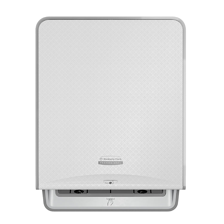 Kimberly-Clark ICON Rollenhandtuchspender,31.5x42x25.8cm, elektronisch, weiss, weisse Mosaikblende