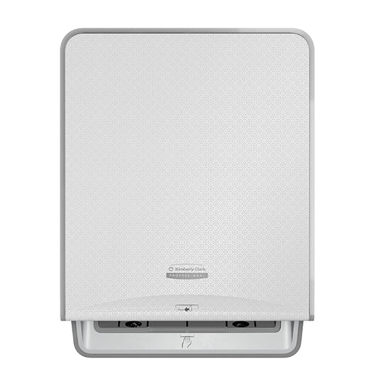 Kimberly-Clark ICON Rollenhandtuchspender,31.5x42x25.8cm, elektronisch, weiss, weisse Mosaikblende