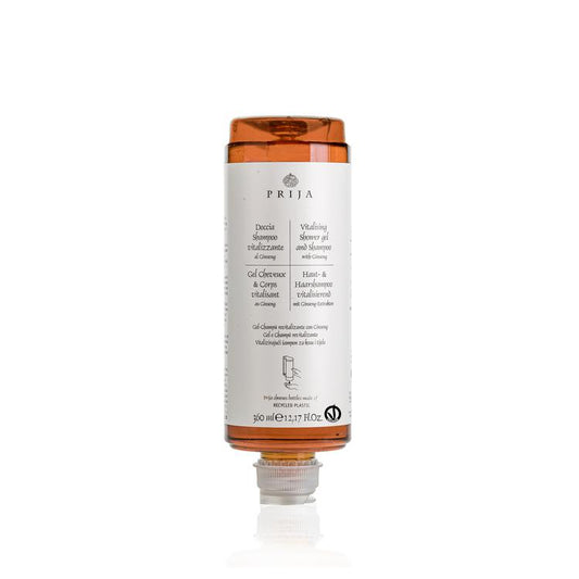 PRIJA Duschgel und Shampoo 360 ml für Spendersystem CYSOAP, Karton à 18 Stück