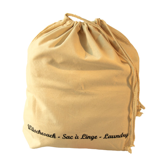 Wäschebeutel Baumwolle beige