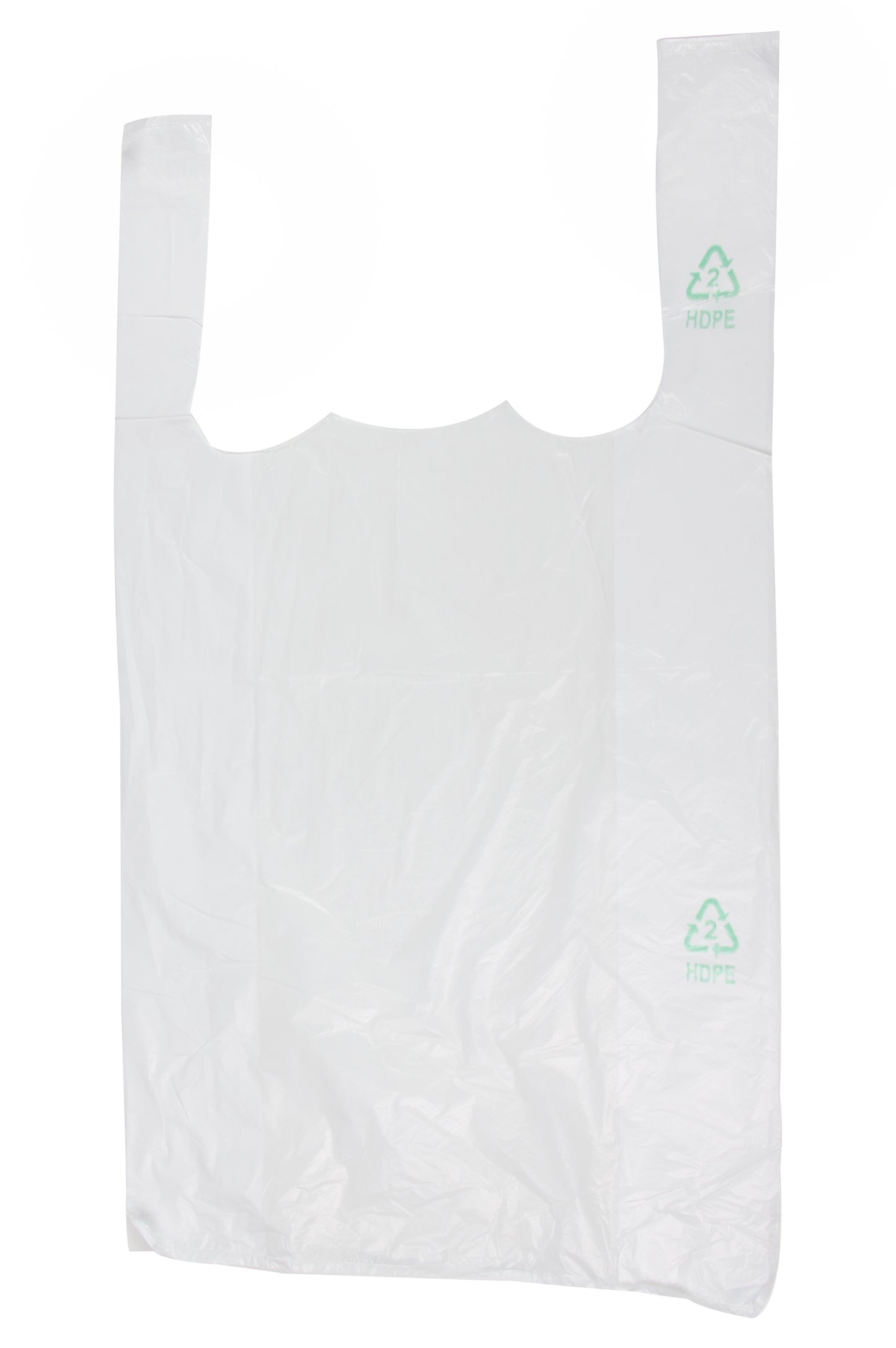 Shopper Bags weiss HDPE 11 my