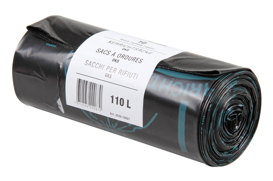 Kehrichtsack 110L/schwarz