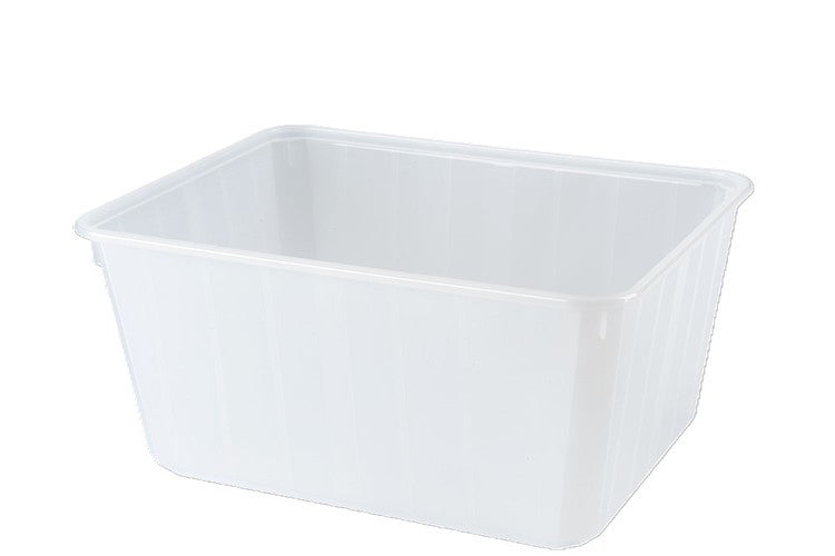 Mehrwegbox ZERO 1150ml, Karton à 100 Stk, PP, transp. 155x127x83mm, inkl. Deckel