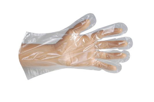 Easy PE Handschuh transparent