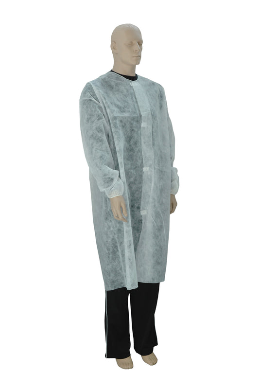 Besuchermantel Damen weiss
