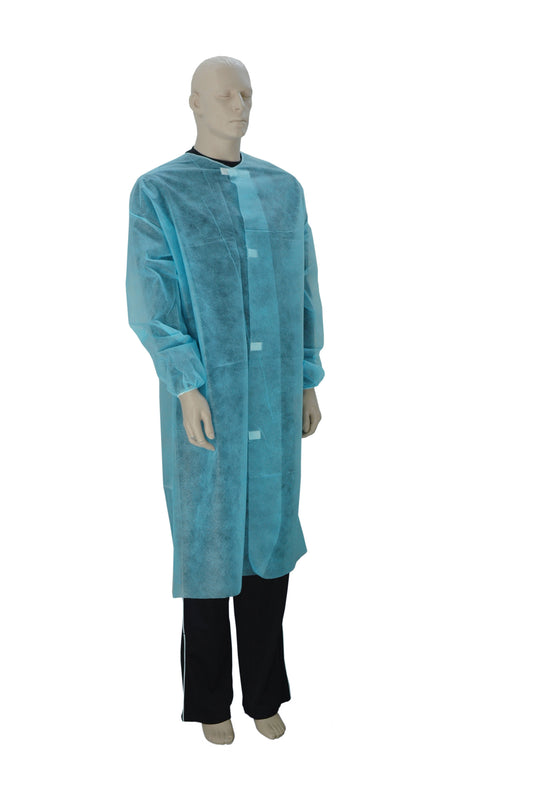 Besuchermantel Damen blau