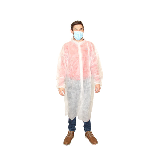Besuchermantel Herren weiss K