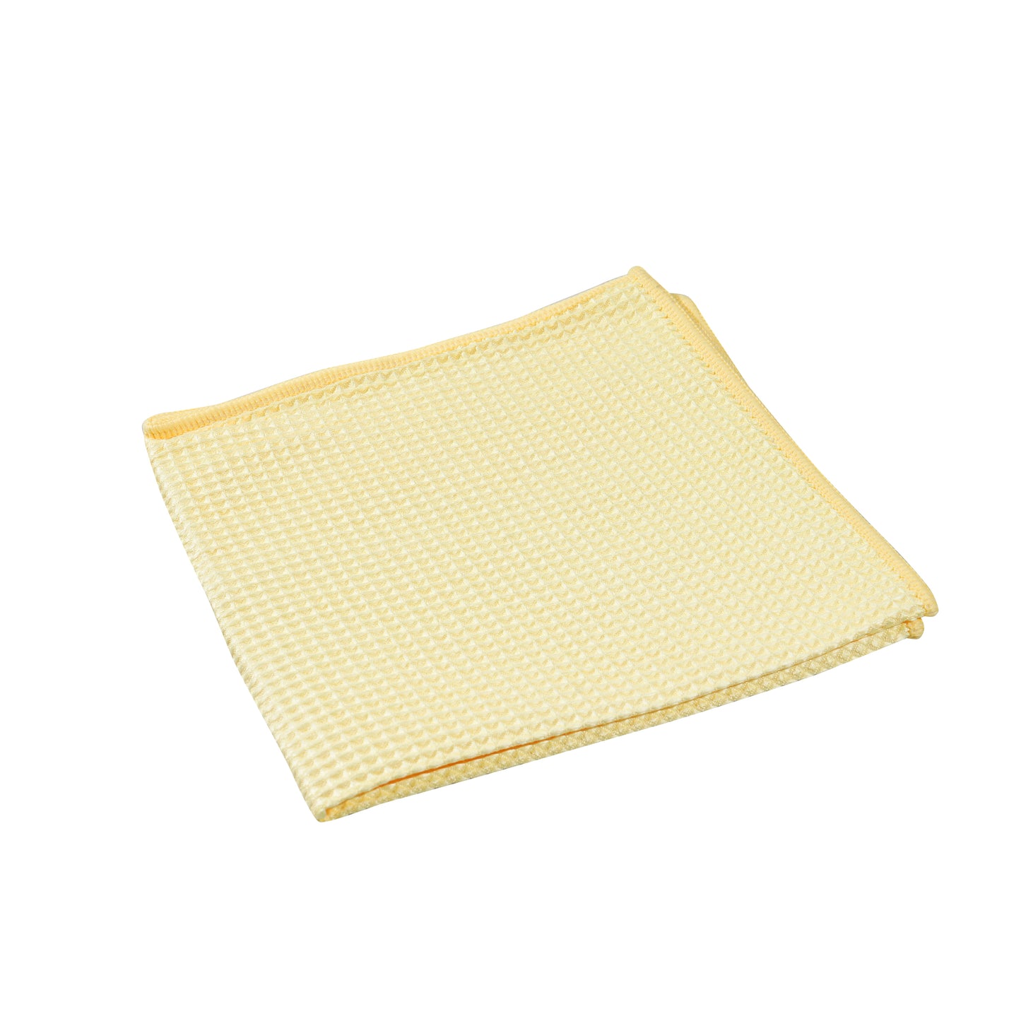 Microfaser Waffeltuch gelb