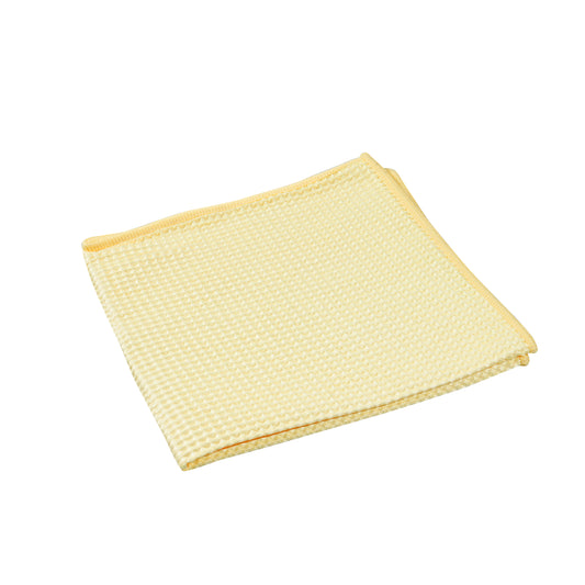 Microfaser Waffeltuch gelb