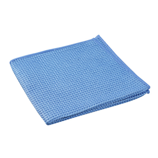Microfaser Waffeltuch blau