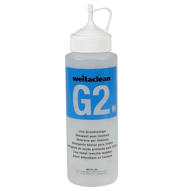 G2 Lino-Grundreiniger Leer- Flasche à 500ml Leerflasche