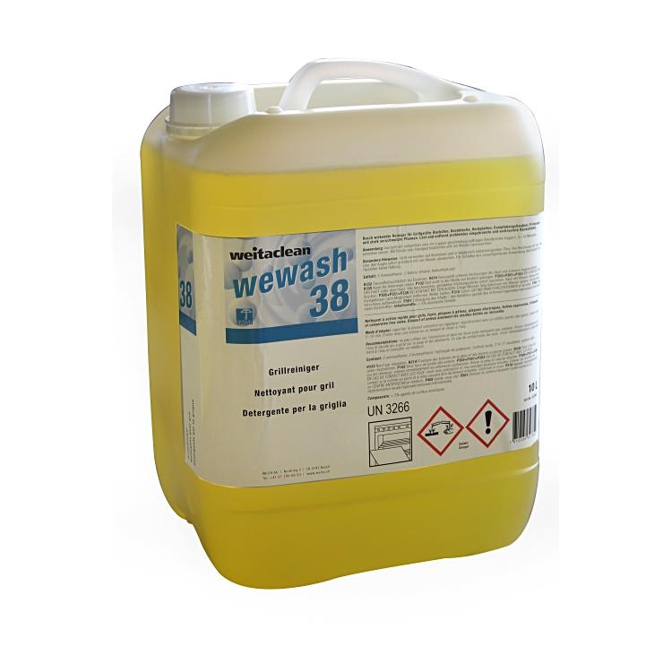 Wewash 38 - 10L, Kanister à 10 Liter, Grill- und Backofenreiniger