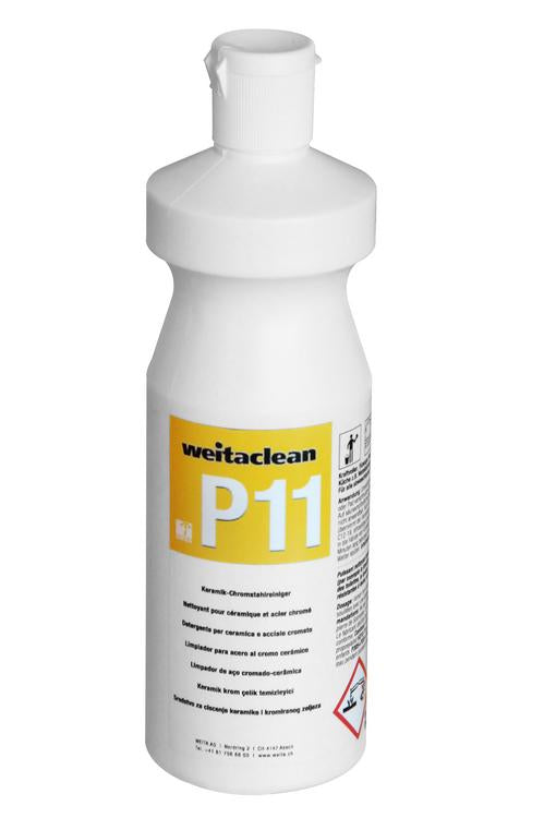 P11 - Keramik und Chromstahlreiniger, Flasche à 200ml