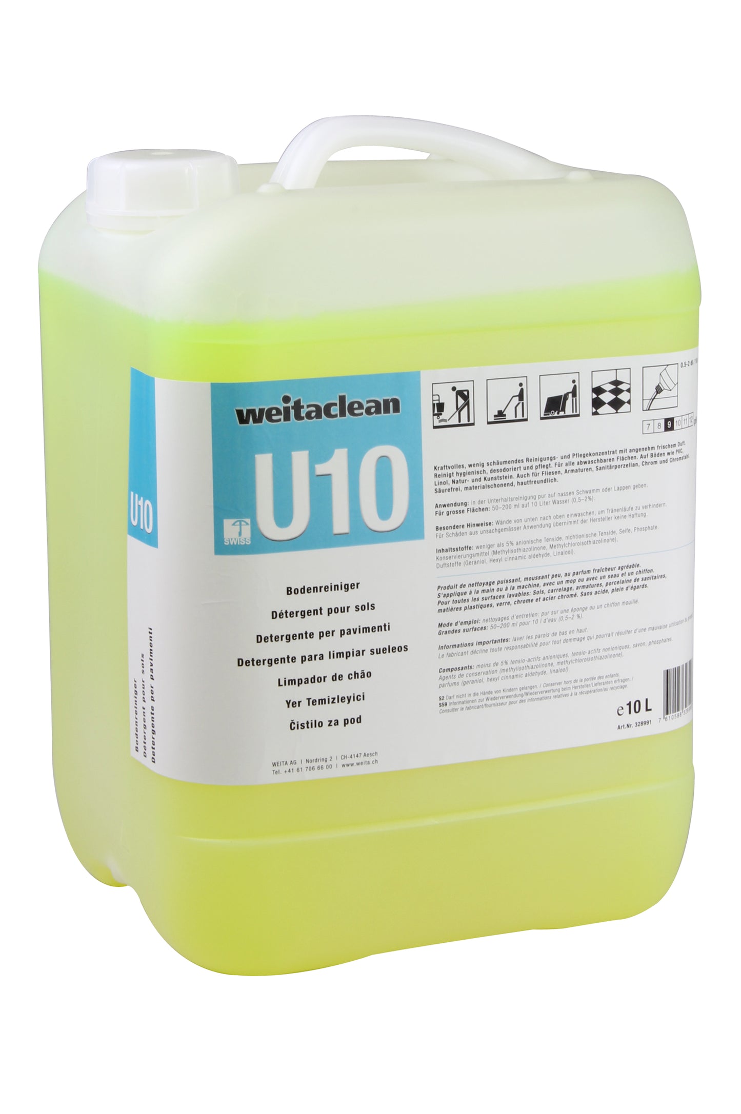 U10 Bodenreiniger 10 L