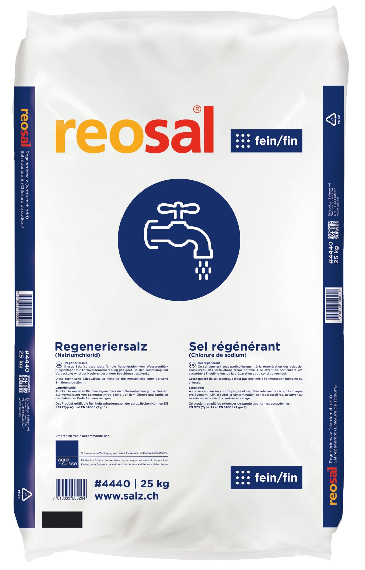 Regeneriersalz reosal 25kg