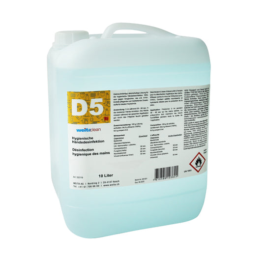 D5 Händedesinfektion 10L