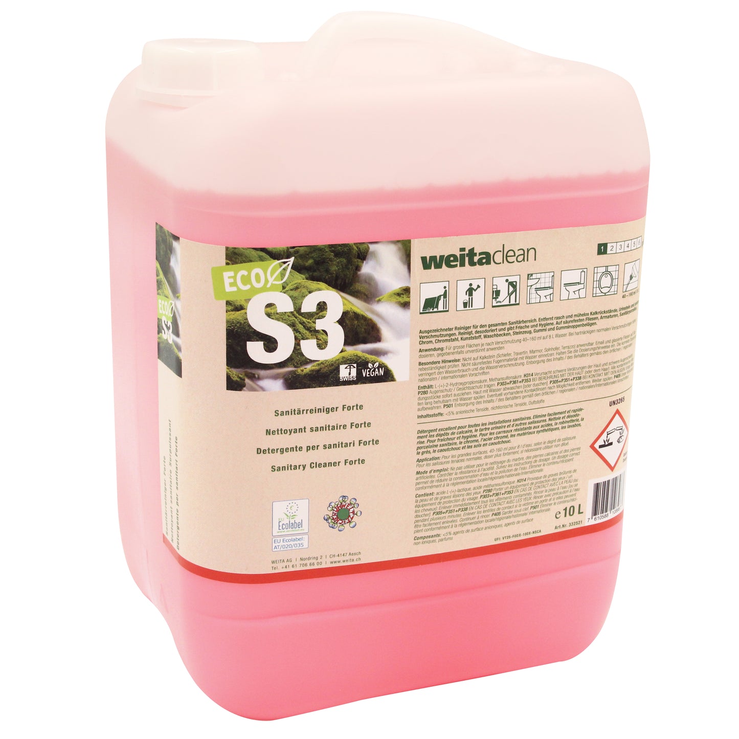S3 ECO Sanitärreiniger forte
