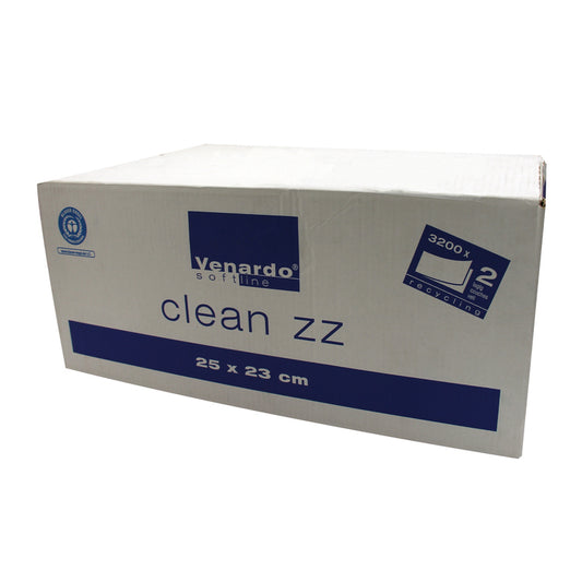 Papierhandtücher Venardo Clean hochweiss ZZ 2-lagig
