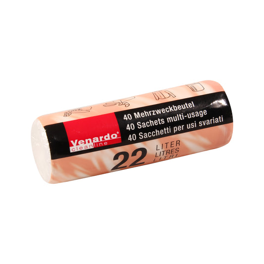 Mehrzweckbeutel transp. /22L