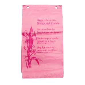 Hygienebeutel rosa 34x19cm