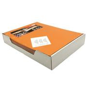 Tischset aus Papier orange Venardo, Pack à 500 Stück, 1 lagig, 30 x 40 cm, 45 gm2