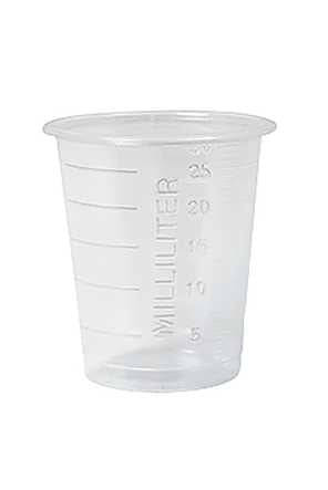 Medizinbecher transparent 30ml