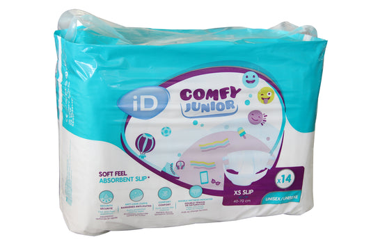 Höschen-System iD Comfy Junior Slip XS, 1550 50 ml, Beutel à 14 Stück